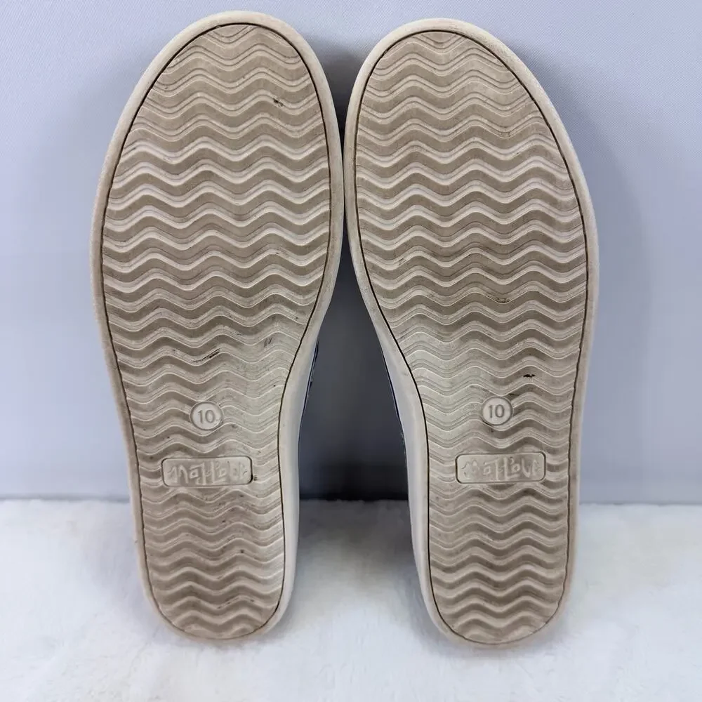 Mad Love Women’s Kendra Floral Canvas Lace-Up Casual Sneakers Size 10